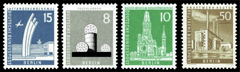 Stamps Berliner Stadbilder